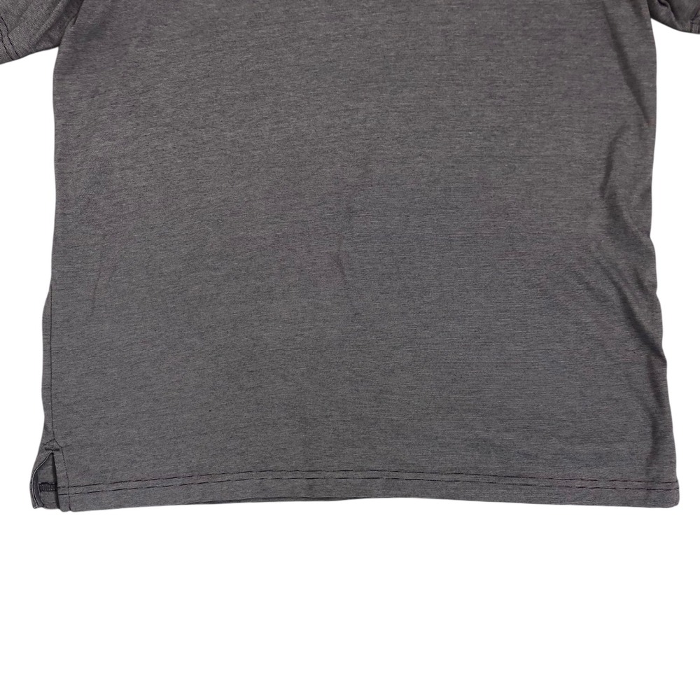 Travis Mathew Golf Polo Shirt Pima Cotton Blend Mens XXL 2XL Purple Striped - Picture 3 of 9